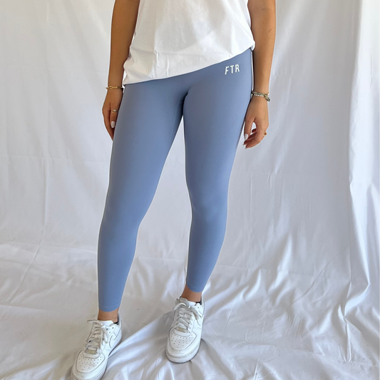 Light Blue Classic Leggings