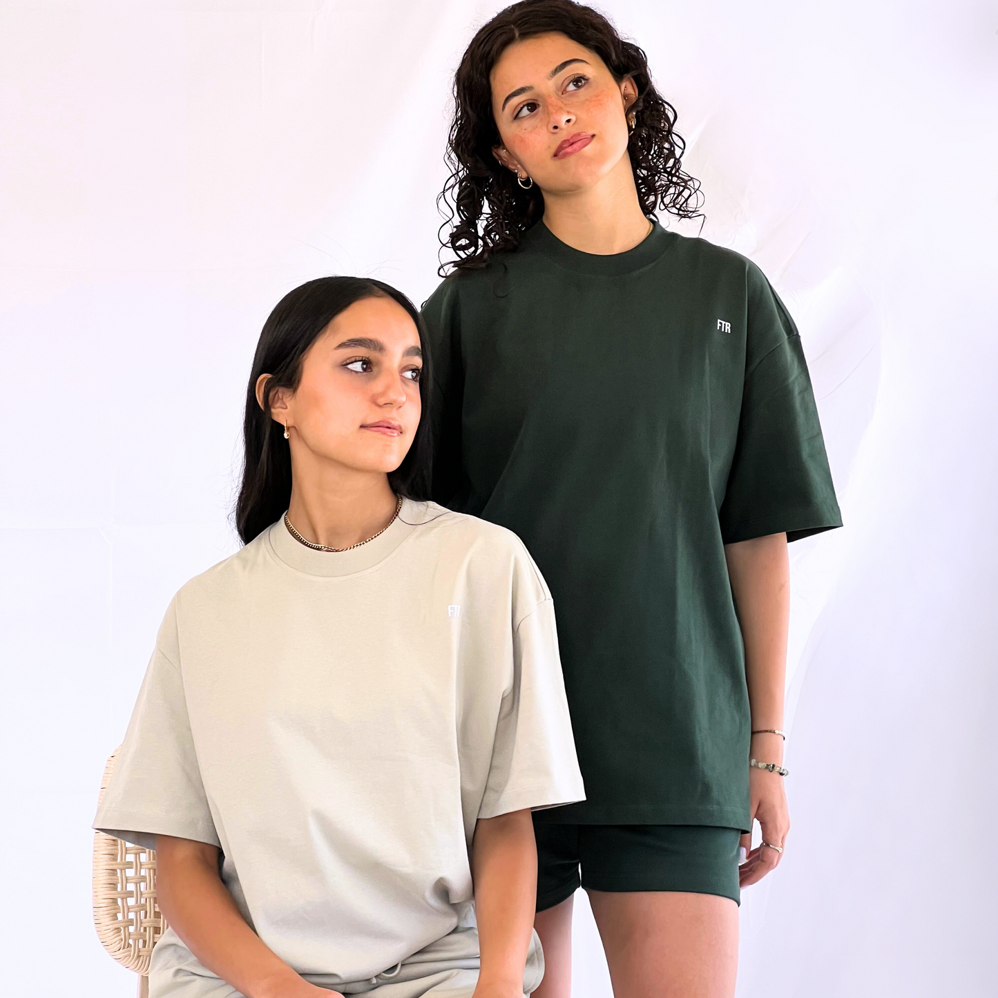 Dark Green Oversized Tshirt