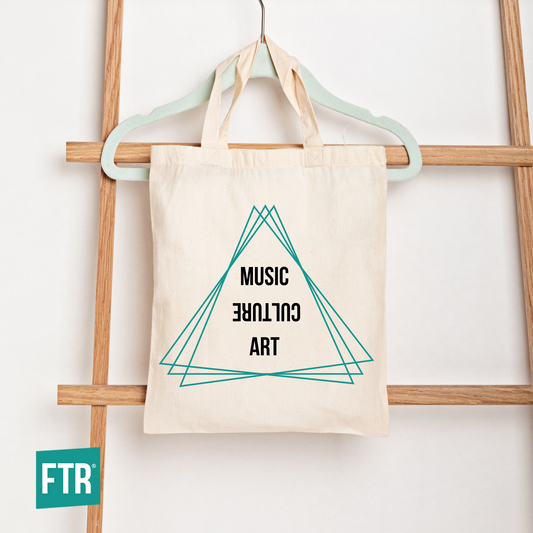 'Music, Culture, Art' Tote Bag