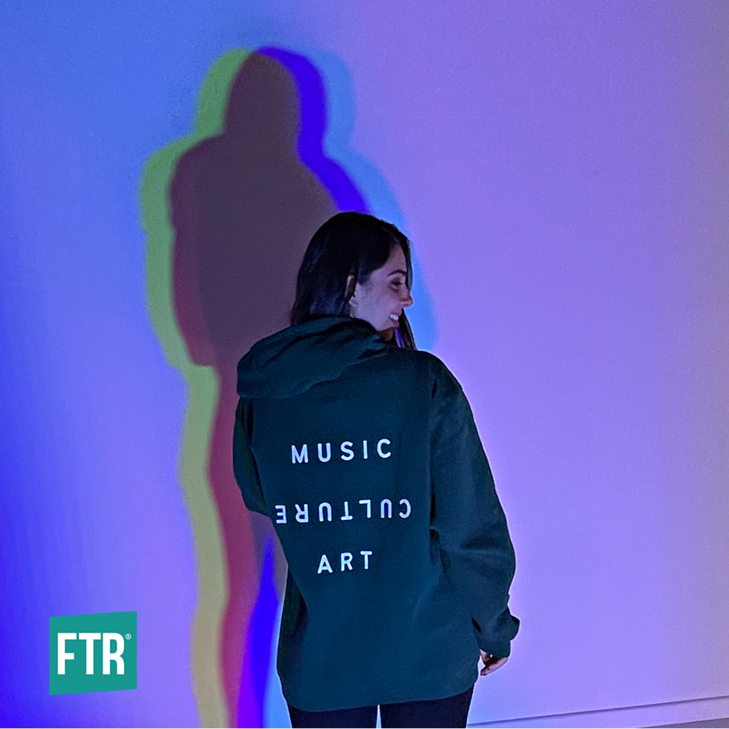 'Here to Eelevate' Dark Green Hoodie